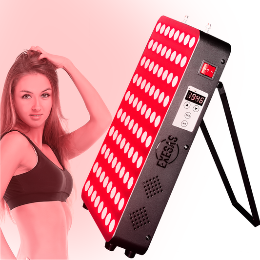 Lumi Glow Light 400W Red Light Therapy Panel — 660nm & 850nm Dual-Chip Full Body Device